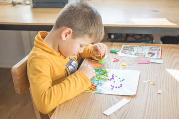 Dinozor Baskı Çalışması