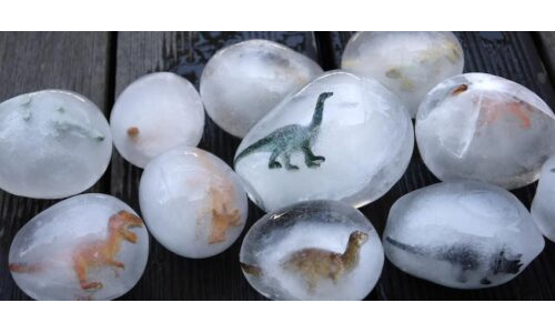 Buzla dinozor yumurtası deneyi