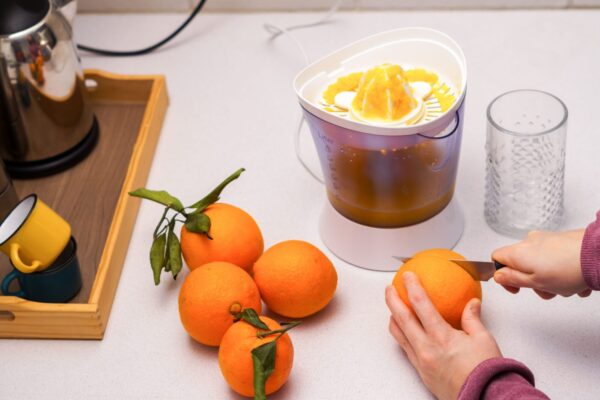 Portakallı Smoothie Yapımı