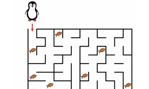 Penguen Labirent Karmaşık