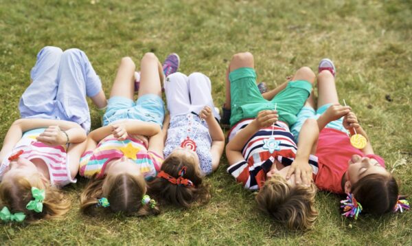 Serin Çimlerin Üzerinde