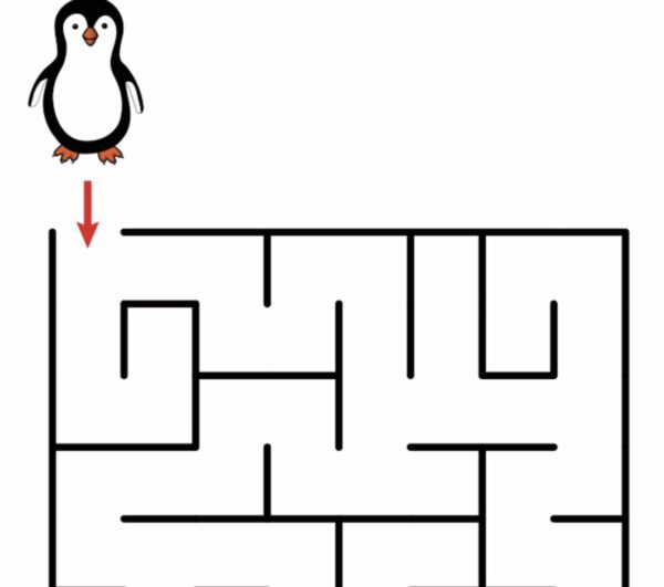 Penguen Labirent Basit