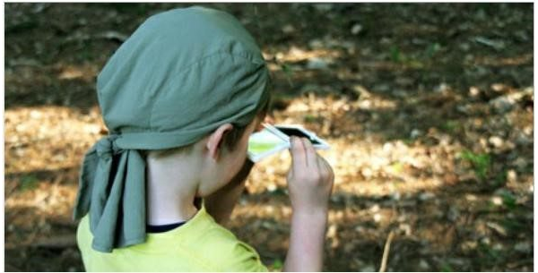 Ayna ile ormanı keşfet