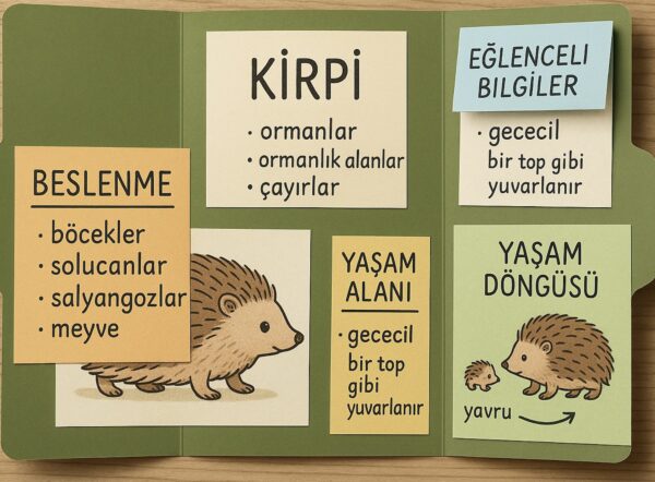 Kirpi Lapbook
