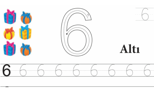6 Sayısını Çiziyorum