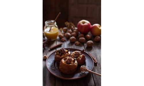 Hoş Kokulu Pişmiş Elma