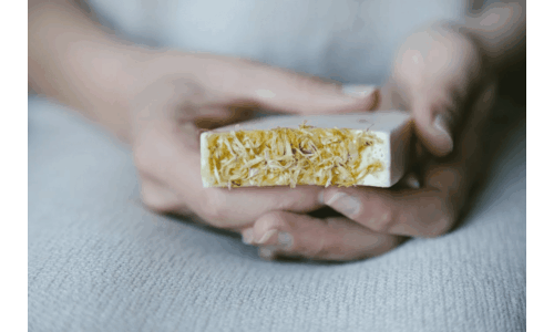 Limon ve Melisa kullanarak sabun yapma