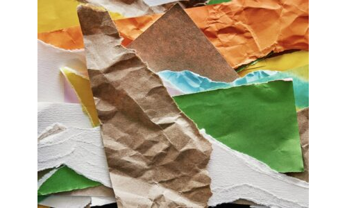 Renkli Geri Dönüşüm Kâğıdı