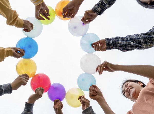 Renkli Duygu Topu ile Oyun