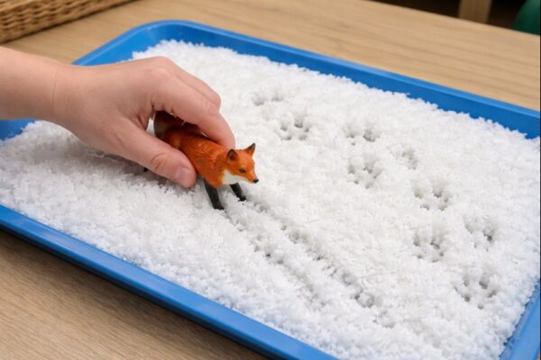 Karda Hayvan Ayak İzleri