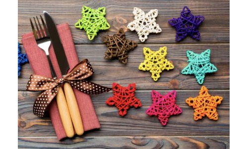 Yıldızlı Masa Süsleri