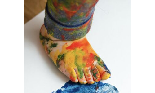 Ayaklarla Resim Sanatı