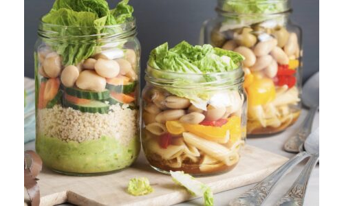 Renkli Sebze Kavanozları